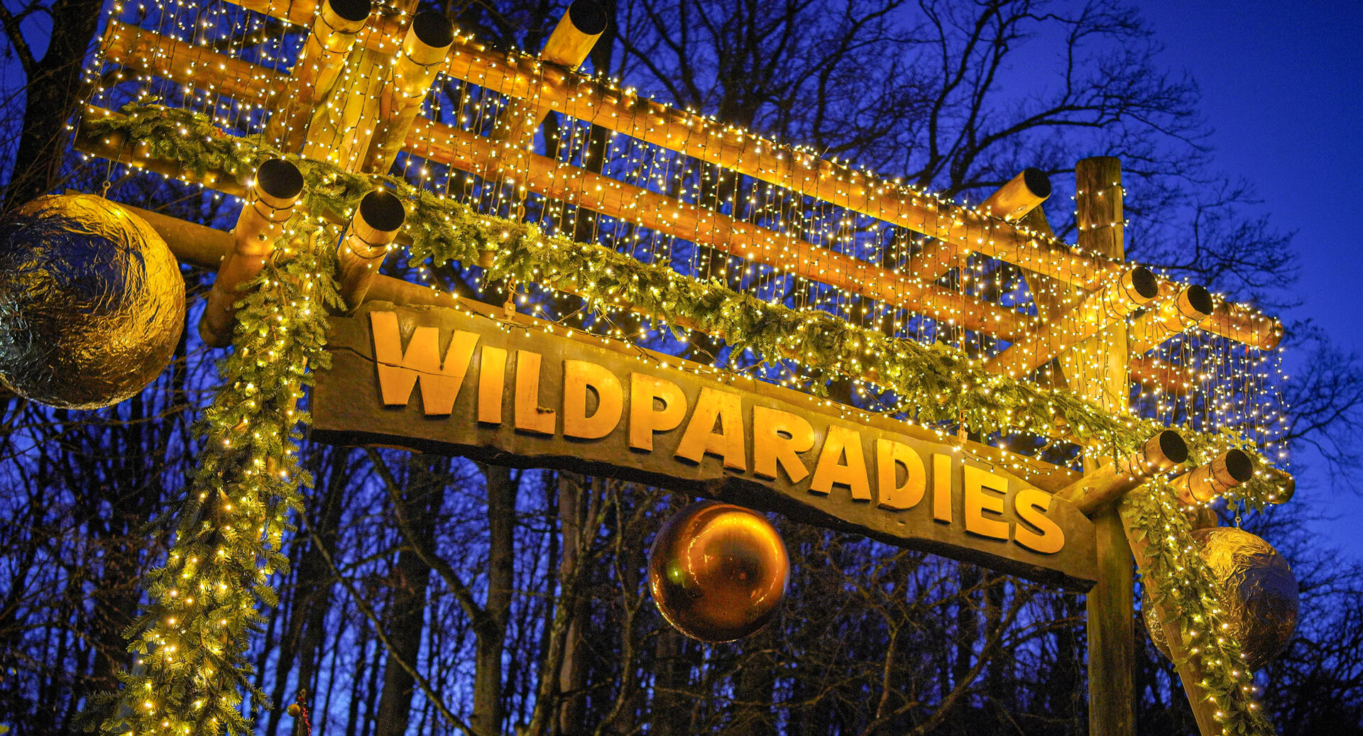 WP_Events_WWW_Eingangstor Eingangsschild WinterWunderWald