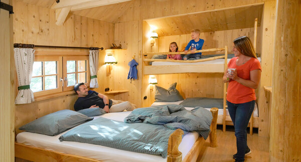 Innenansicht 4er Baumhaus