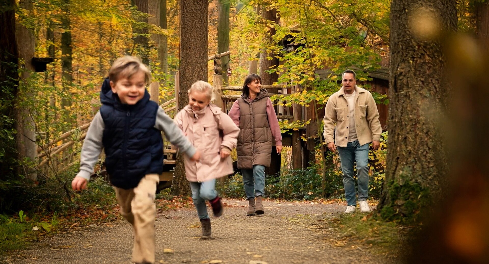 Natur-Resort im Herbst